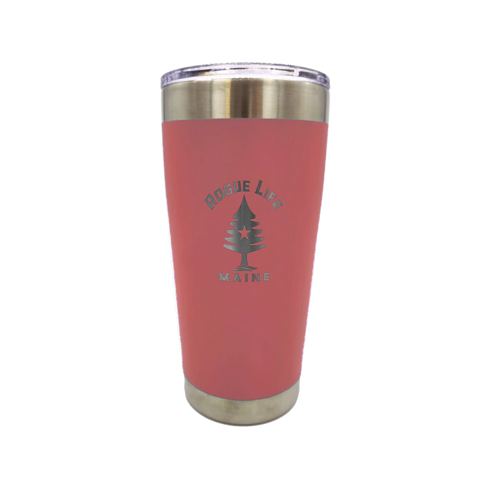 Rogue Life Durable Maine Flag Insulated SS Tumbler Large