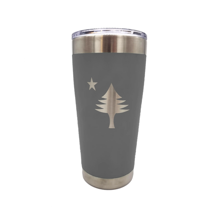 Rogue Life Durable Maine Flag Insulated SS Tumbler Large