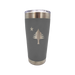 Maine Flag Insulated SS Tumbler Large SHOP ROGUE WEAR Accessories Grey