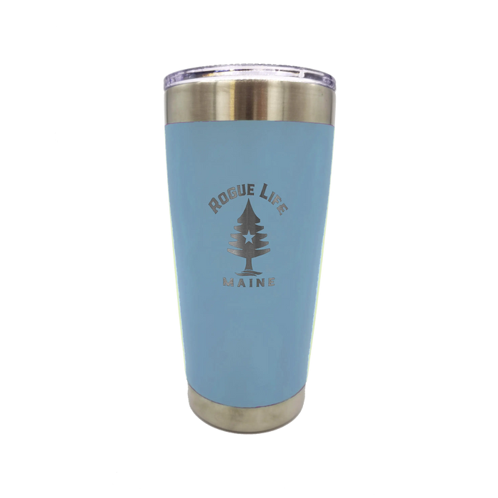 Rogue Life Durable Maine Flag Insulated SS Tumbler Large