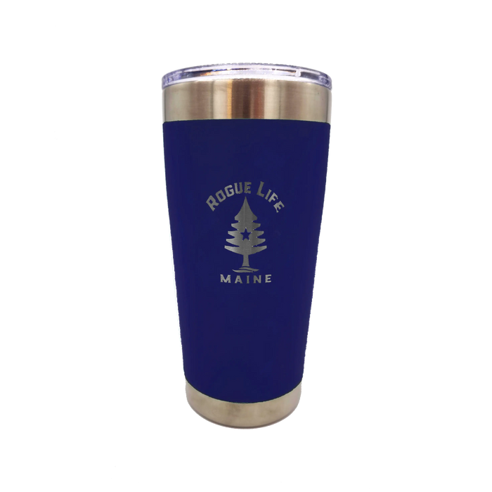 Rogue Life Durable Maine Flag Insulated SS Tumbler Large