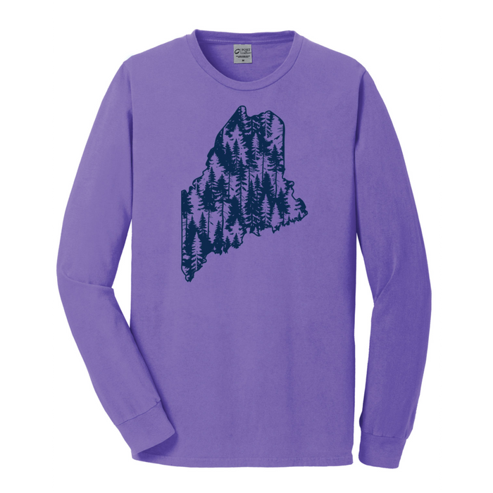 Pine State Long Sleeve Tee