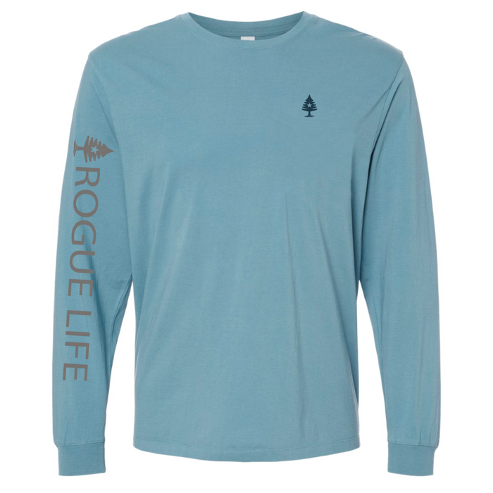 Rogue Life Maine Long Sleeve Shirt Emb Tree