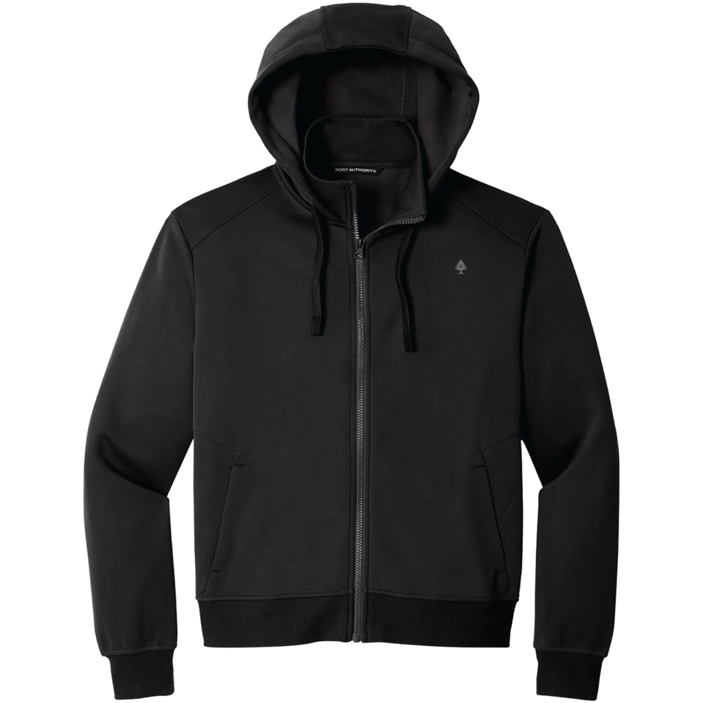 Zip Up Rogue Sweater Rogue Crossed Zip-Up Hoodie TOBACCO BROWN