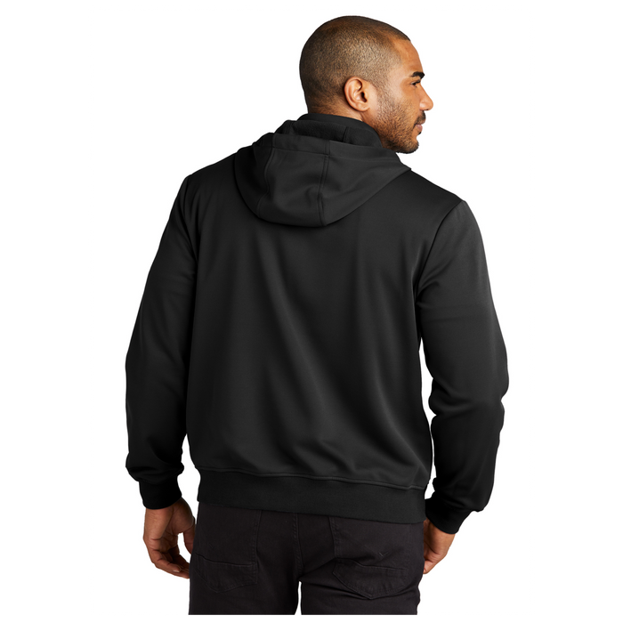 Men's Black Full Zip Hoodie