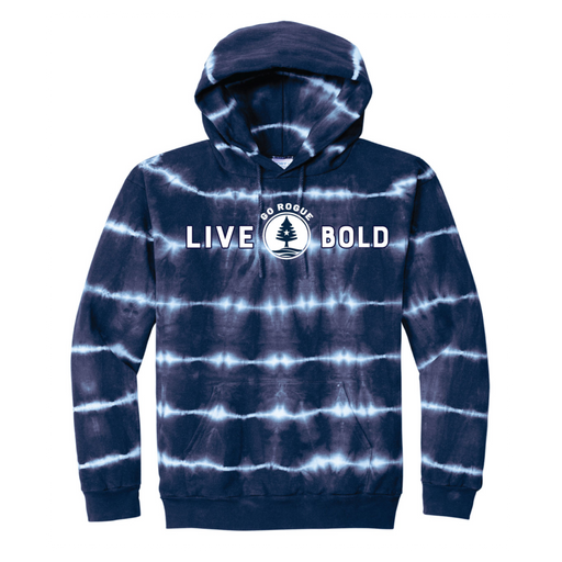 Rogue tie shop dye hoodie