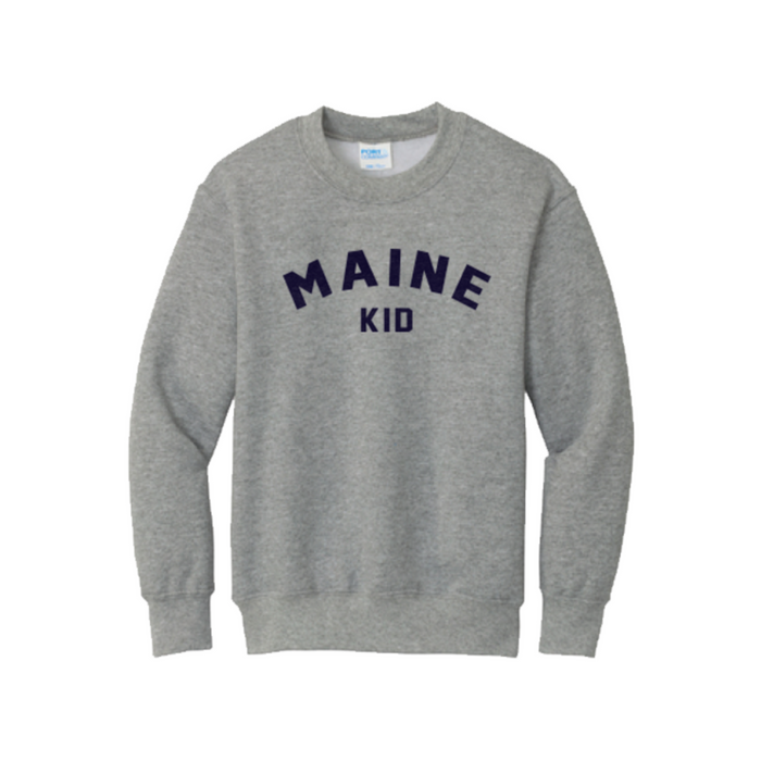 Maine Kid (Youth Size) Crew Sweatshirt