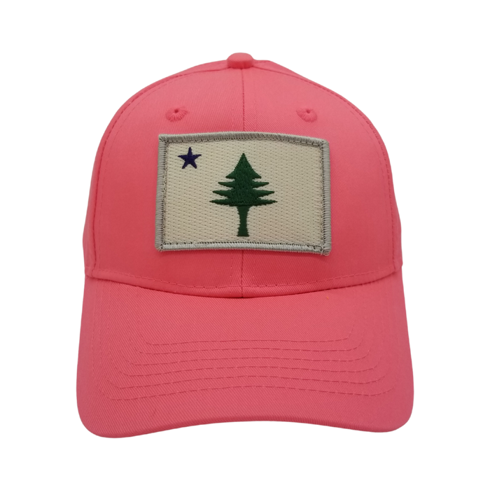Youth Maine Flag Structured Twill Hat