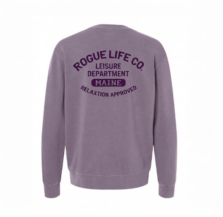 Midweight Leisure Department Unisex Crewneck Sweatshirt