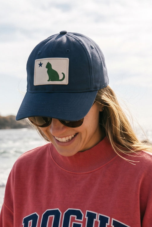 Maine Cat Flag Twill Dad Cap ROGUE LIFE Co. Hat