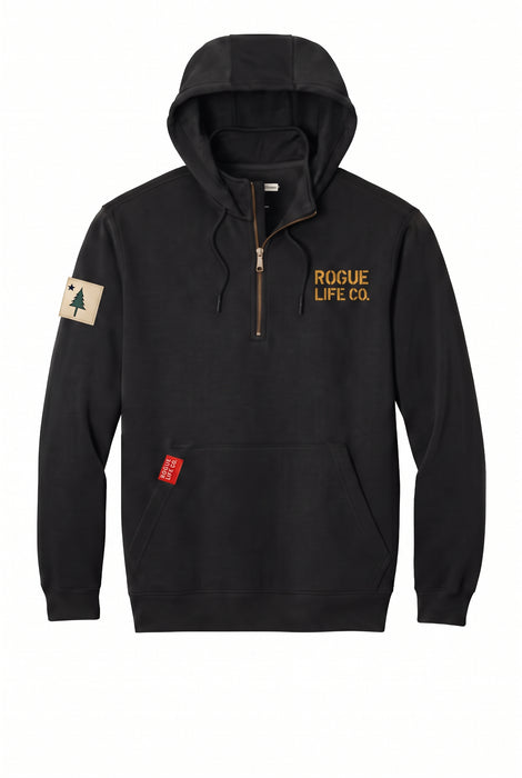 Rogue Life Co. Scout 1/4-Zip Hoodie - Black ROGUE LIFE Co. Hoodie