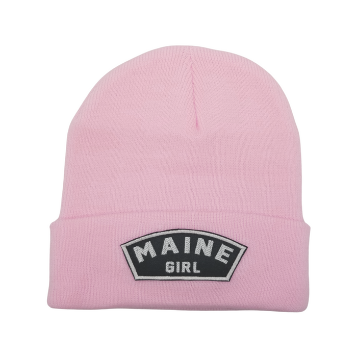 Maine Girl Pink Unlined Knit Beanie