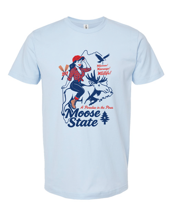 Vintage Moose State T-Shirt