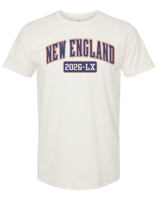 New England Super Bowl LX Tee