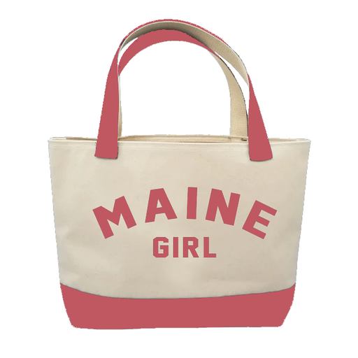 Wax & Rose Canvas Large Tote Bag With Inside Zip Pocket — ROGUE LIFE MAINE