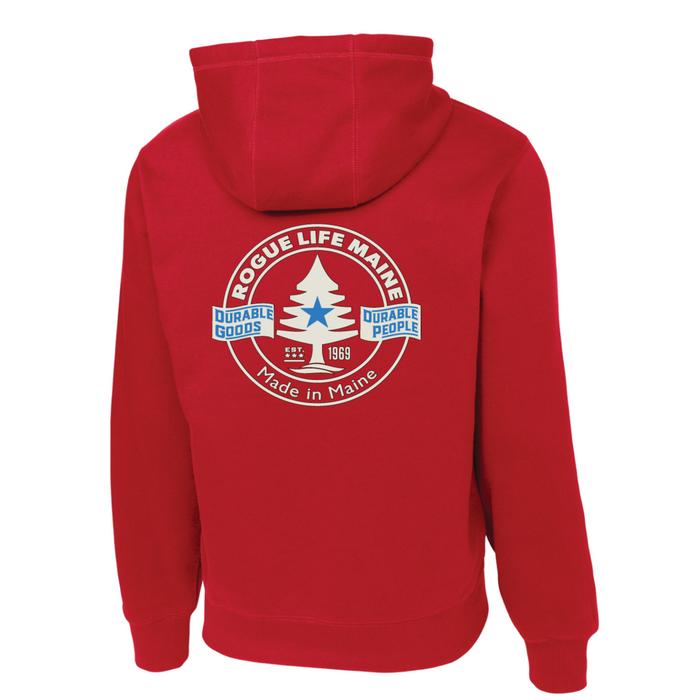 Durable People Hoodie Red