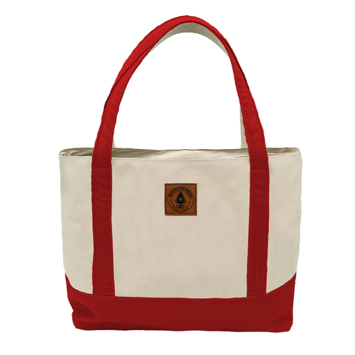 Brown Cotton Canvas Tote Bag From Peru - Chocolate