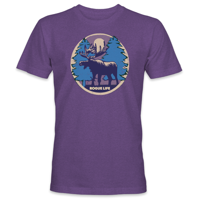 Retro Moose Short Sleeve Tee