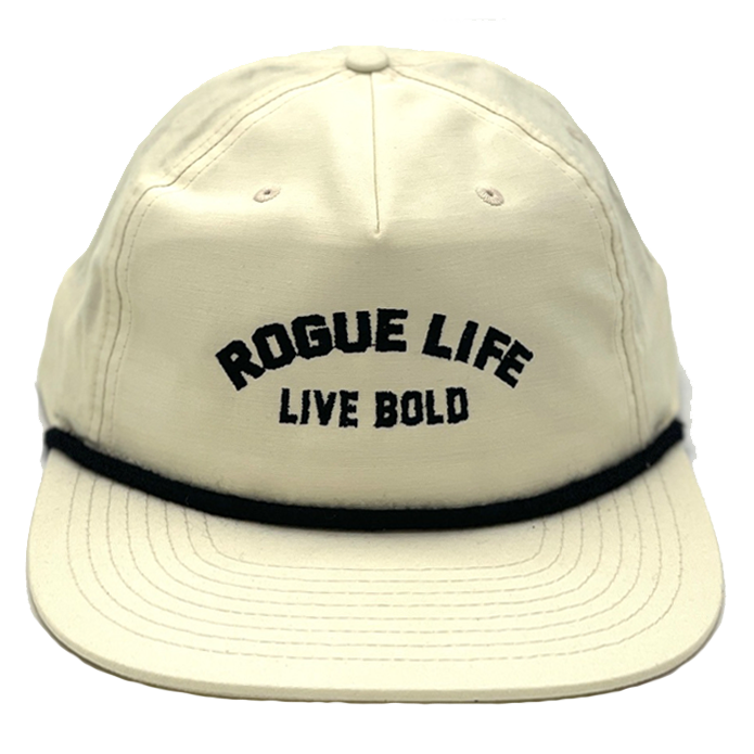 Live Bold Rope Rope Hat