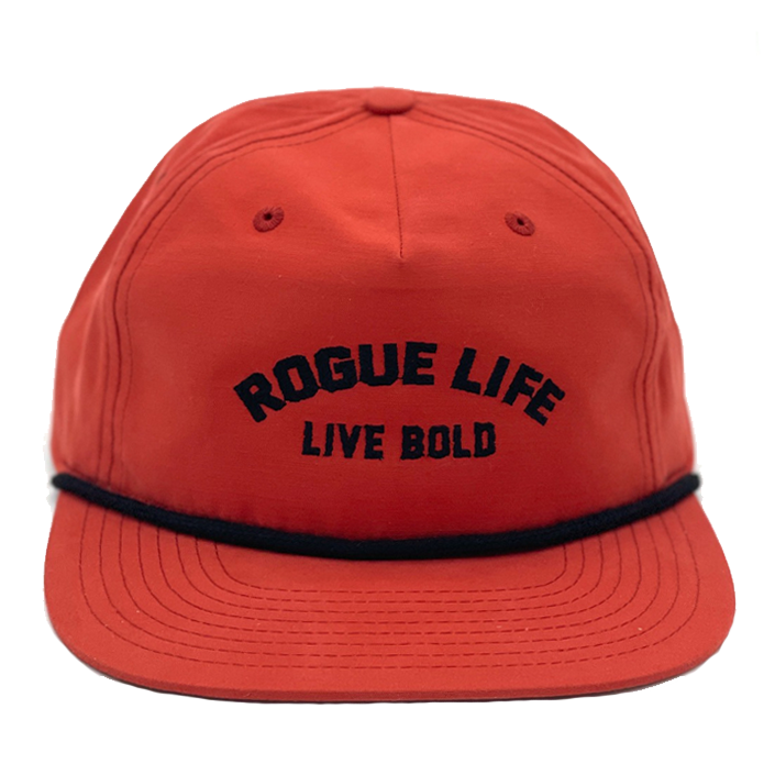 Rogue Life Live Bold Rope Embroidered Hat