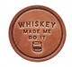 Leather Coasters ROGUE LIFE MAINE