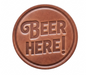Leather Coasters ROGUE LIFE MAINE