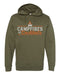Rogue Life Maine_Green hoodie cotton blend with pouch pocket classic fit