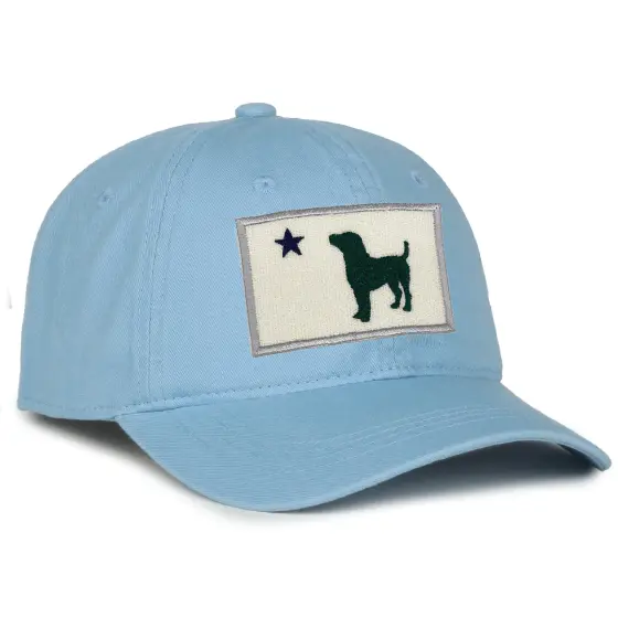 MAINE Flag Dog Patch Twill Hat