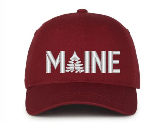 Maine Logo Twill Hat Rogue Life Maine