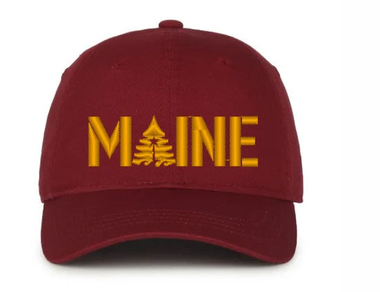 Maine Logo Twill Hat Rogue Life Maine
