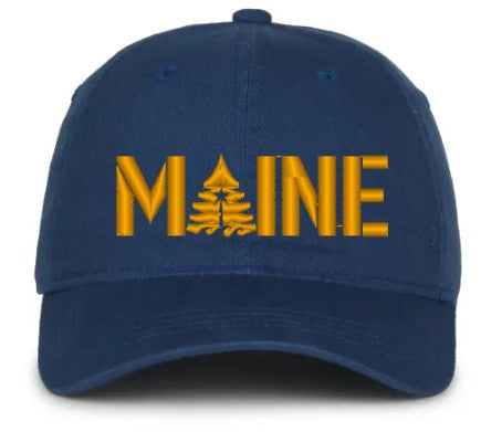 Maine Logo Twill Hat Rogue Life Maine