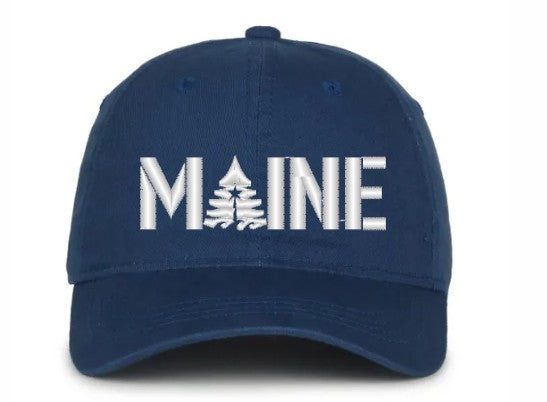 Maine Logo Twill Hat Rogue Life Maine