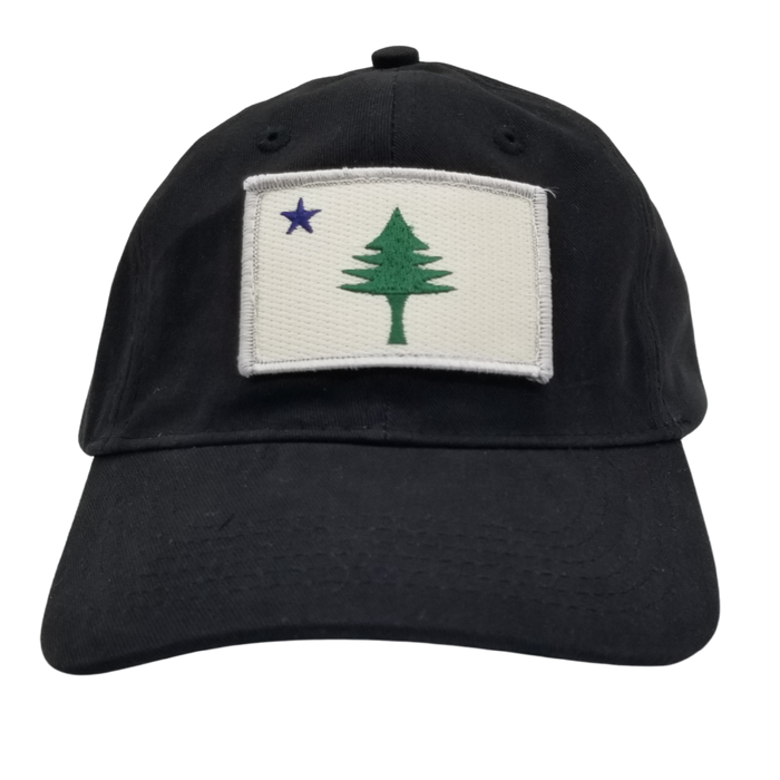 MAINE Flag Patch Twill Hat