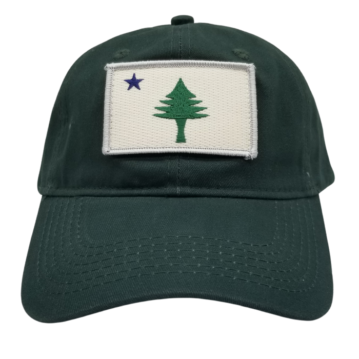MAINE Flag Patch Twill Hat