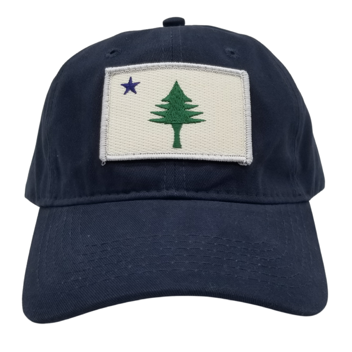MAINE Flag Patch Twill Hat