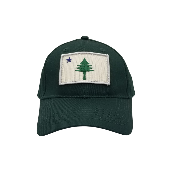 Youth Maine Flag Structured Twill Hat