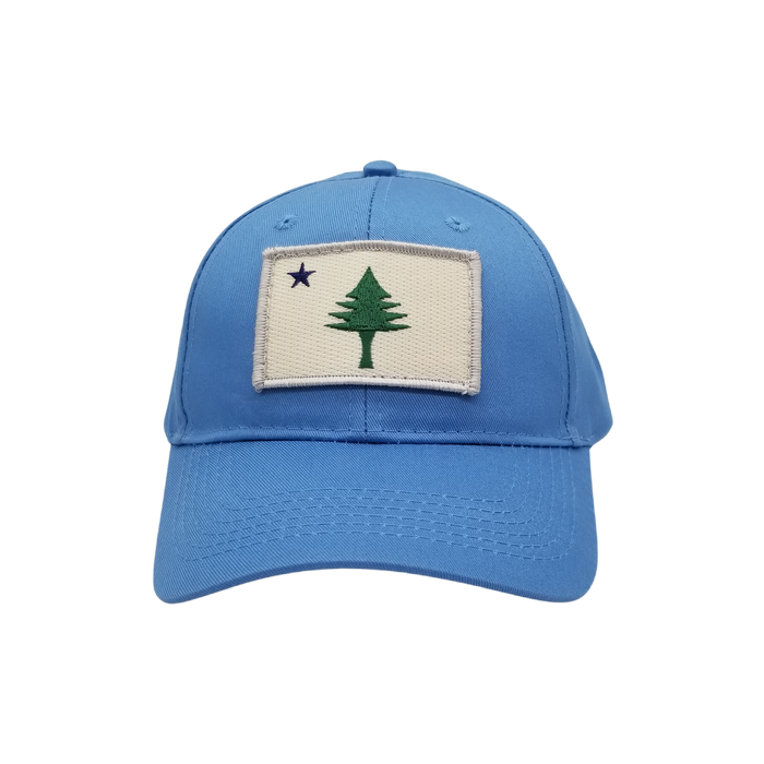 Youth Maine Flag Structured Twill Hat