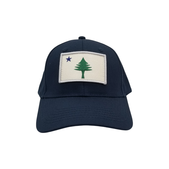 Youth Maine Flag Structured Twill Hat
