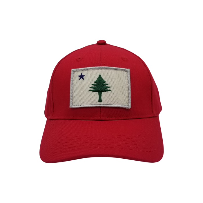 Youth Maine Flag Structured Twill Hat