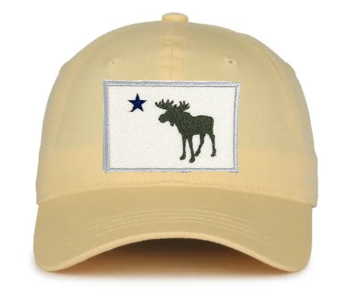Maine Moose Flag Patch Twill Hat ROGUE LIFE Co. Hat