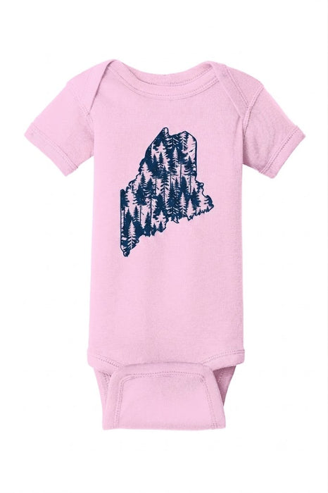 The Little Rogue Maine Forest Infant Bodysuit ROGUE LIFE Co. baby