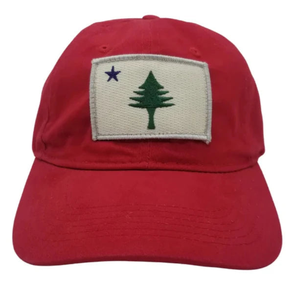 MAINE Flag Patch Twill Hat