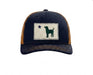 Maine Dog Flag Embroidered Patch Structured Trucker Hat ROGUE LIFE Co. Hat