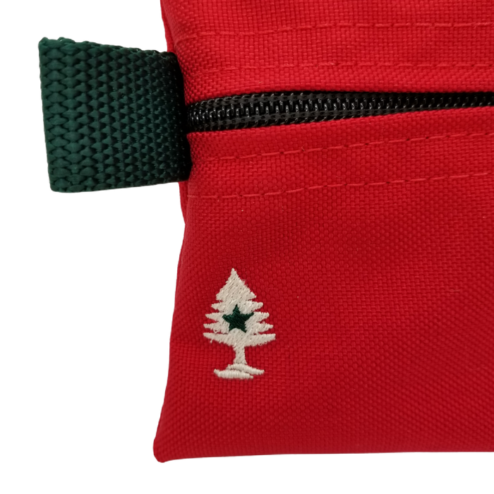 Rogue Life Maine Red Zipper Pouch