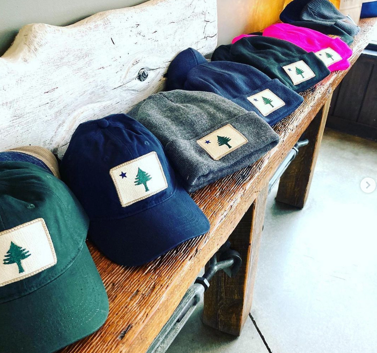 MAINE Flag Patch Twill Hat