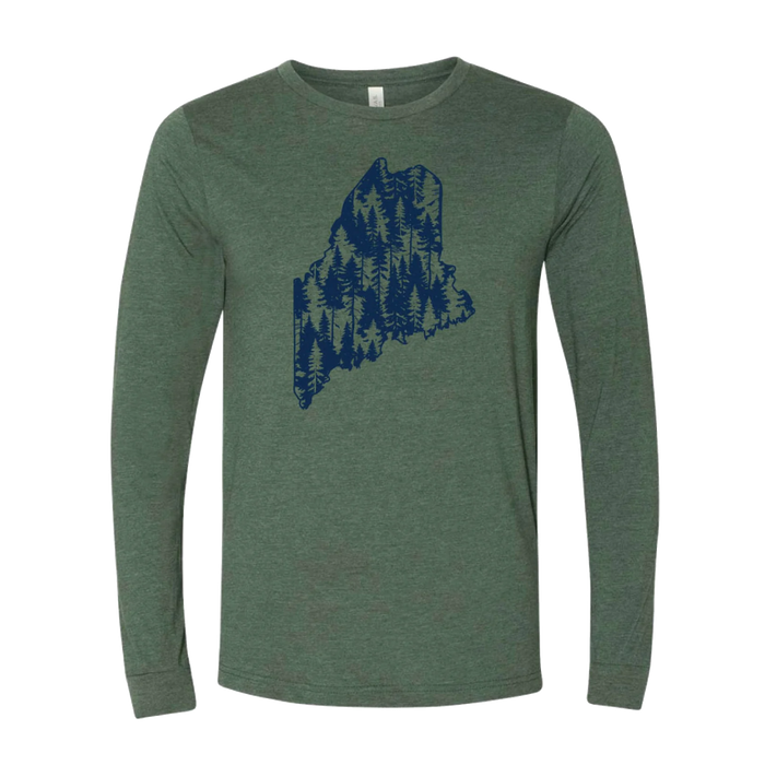 Pine State Long Sleeve Tee