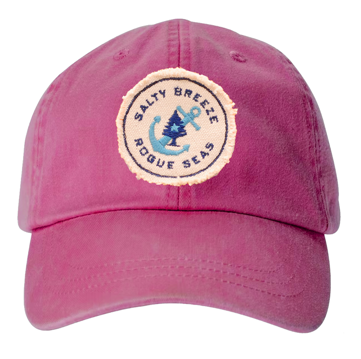 Salty Breeze Rogue Seas Frayed Patch Twill Hat