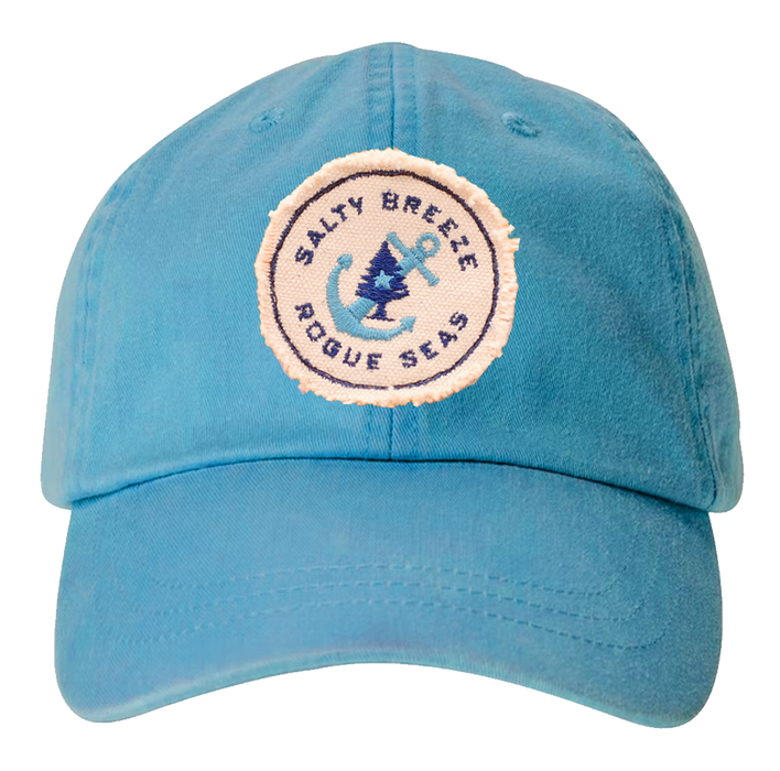 Salty Breeze Rogue Seas Frayed Patch Twill Hat