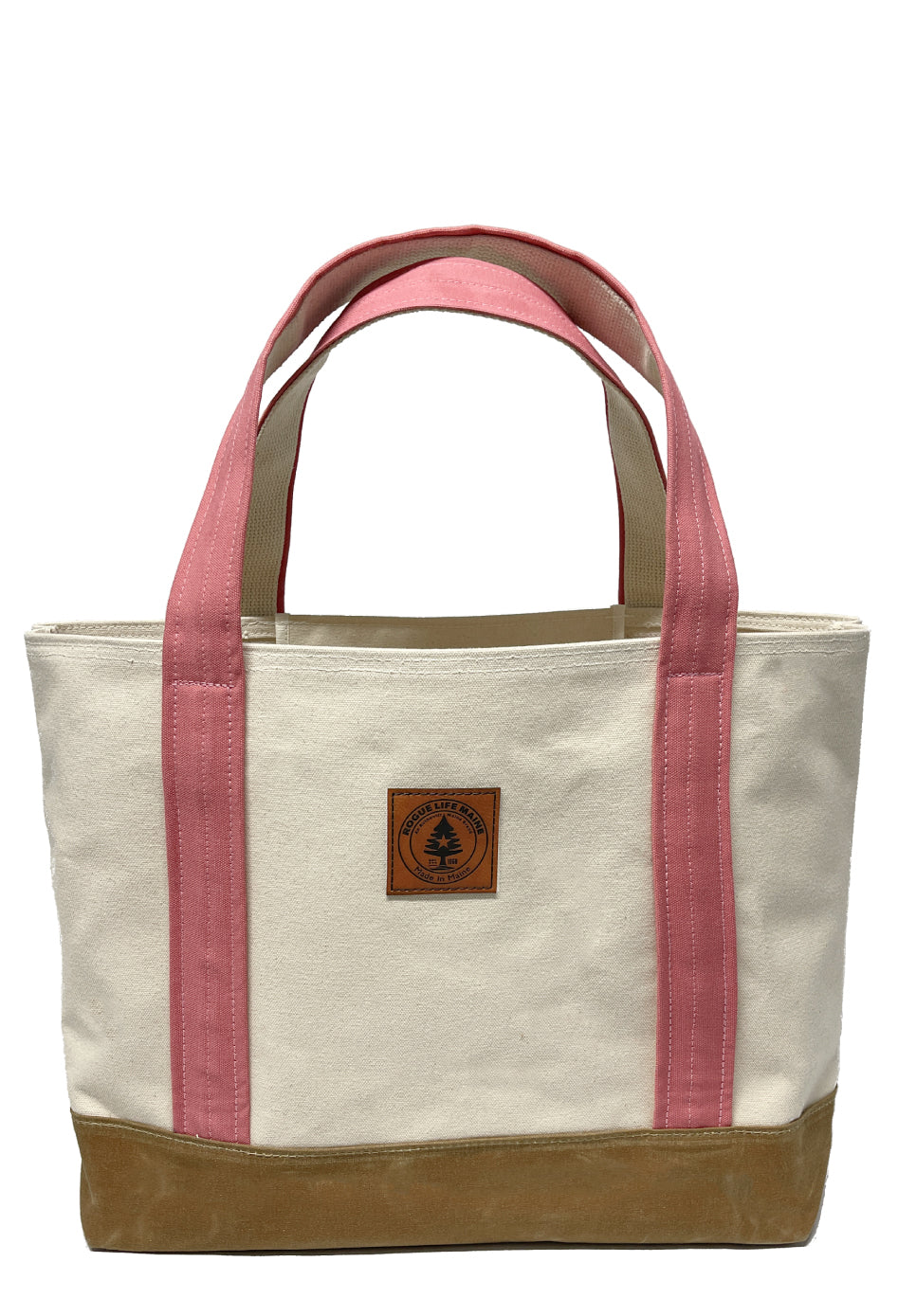 Vintage LANDS END Heavy Canvas Tote Tote Bag 