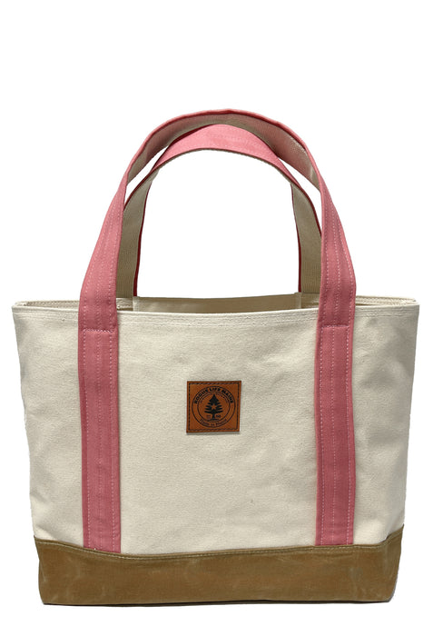 Wax & Rose Canvas Large Tote Bag With Inside Zip Pocket — ROGUE LIFE MAINE